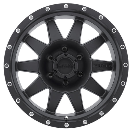 Method MR301 The Standard 17x8.5 0mm Offset 6x5.5 108mm CB Matte Black Wheel Method Wheels Wheels - Cast  AXOPROS