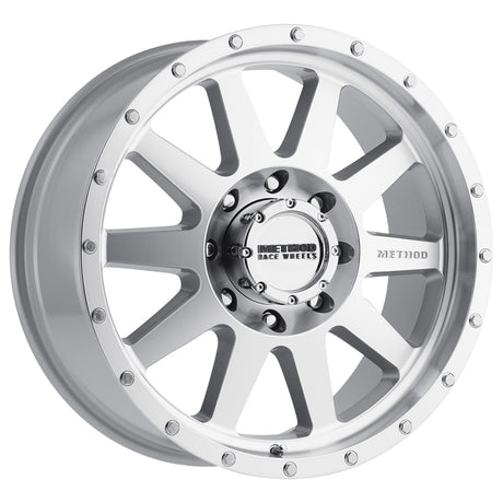 Method MR301 The Standard 17x9 -12mm Offset 8x6.5 130.81mm CB Machined/Clear Coat Wheel Method Wheels Wheels - Cast  AXOPROS