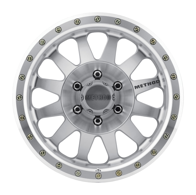 Method MR304 Double Standard 16x8 0mm Offset 6x5.5 108mm CB Machined/Clear Coat Wheel Method Wheels Wheels - Cast  AXOPROS