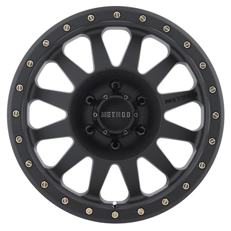 Method MR304 Double Standard 16x8 0mm Offset 6x5.5 108mm CB Matte Black Wheel Method Wheels Wheels - Cast  AXOPROS