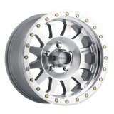 Method MR304 Double Standard 17x8.5 0mm Offset 5x5 94mm CB Machined/Clear Coat Wheel Method Wheels Wheels - Cast  AXOPROS
