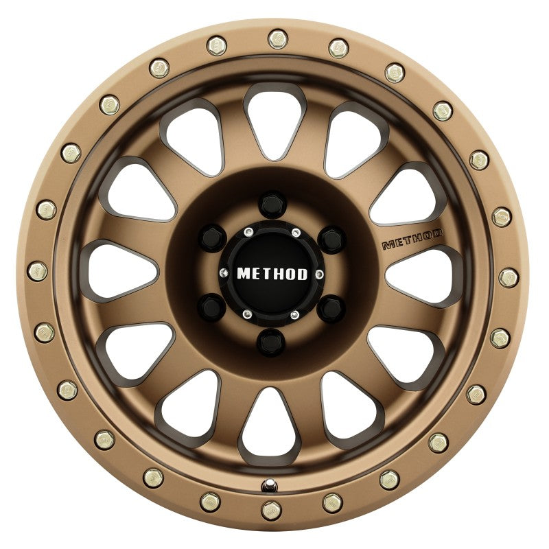 Method MR304 Double Standard 17x8.5 0mm Offset 6x5.5 108mm CB Method Bronze Wheel Method Wheels Wheels - Cast  AXOPROS