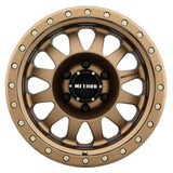 Method MR304 Double Standard 17x8.5 0mm Offset 6x5.5 108mm CB Method Bronze Wheel Method Wheels Wheels - Cast  AXOPROS