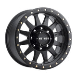Method MR304 Double Standard 17x8.5 0mm Offset 8x6.5 130.81mm CB Matte Black Wheel Method Wheels Wheels - Cast  AXOPROS