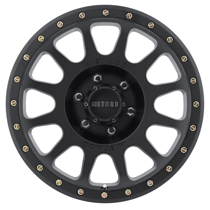 Method MR305 NV 16x8 0mm Offset 6x5.5 108mm CB Matte Black Wheel Method Wheels Wheels - Cast  AXOPROS