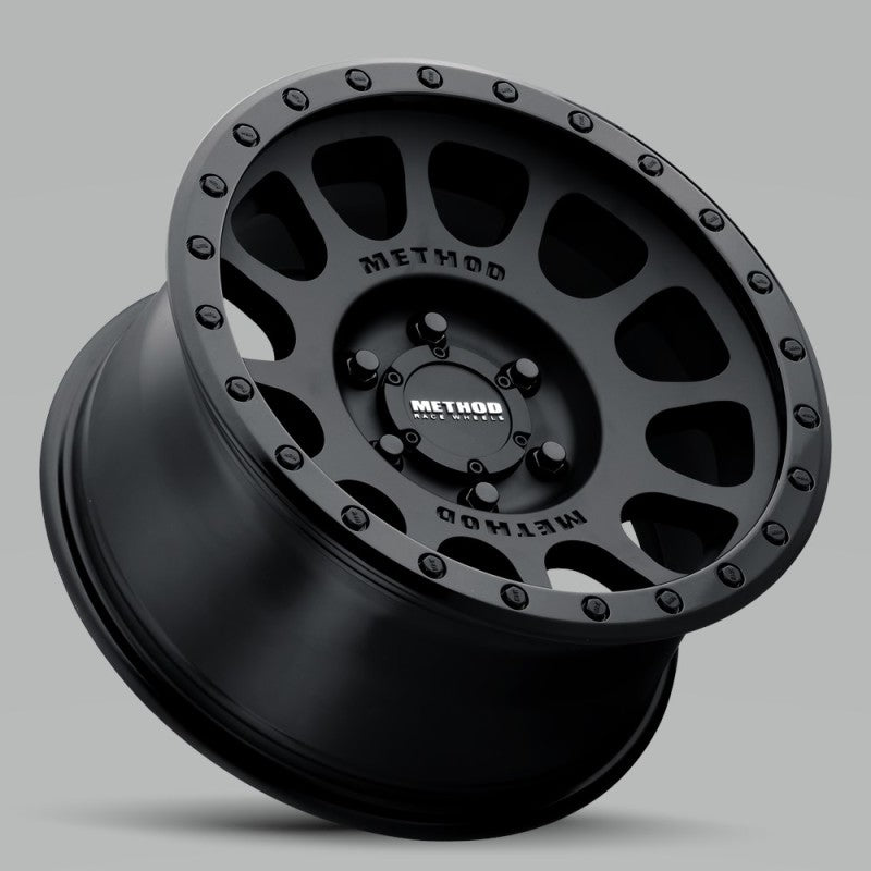 Method MR305 NV 17x8.5 0mm Offset 5x5 94mm CB Double Black Wheel Method Wheels Wheels - Cast  AXOPROS