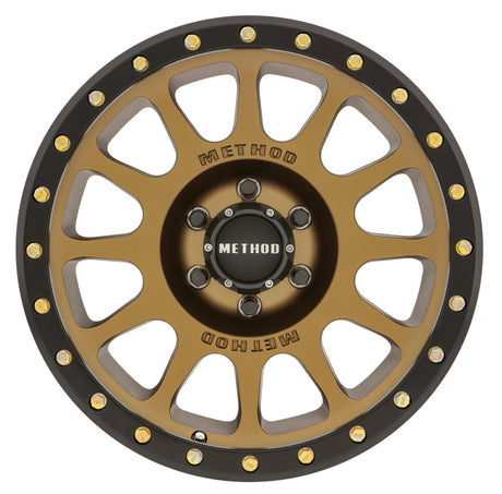 Method MR305 NV 17x8.5 0mm Offset 6x135 94mm CB Method Bronze/Black Street Loc Wheel Method Wheels Wheels - Cast  AXOPROS