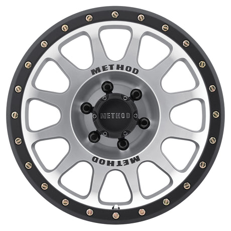 Method MR305 NV 17x8.5 0mm Offset 6x5.5 108mm CB Machined/Black Street Loc Wheel Method Wheels Wheels - Cast  AXOPROS