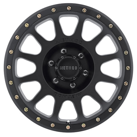 Method MR305 NV 17x8.5 0mm Offset 6x5.5 108mm CB Matte Black Wheel Method Wheels Wheels - Cast  AXOPROS