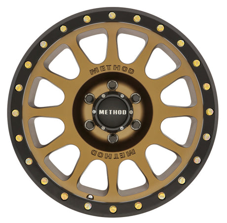 Method MR305 NV 17x8.5 0mm Offset 6x5.5 108mm CB Method Bronze/Black Street Loc Wheel Method Wheels Wheels - Cast  AXOPROS