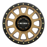 Method MR305 NV 17x8.5 0mm Offset 8x6.5 130.81mm CB Method Bronze/Black Street Loc Wheel Method Wheels Wheels - Cast  AXOPROS