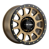 Method MR305 NV 17x8.5 0mm Offset 8x6.5 130.81mm CB Method Bronze/Black Street Loc Wheel Method Wheels Wheels - Cast  AXOPROS