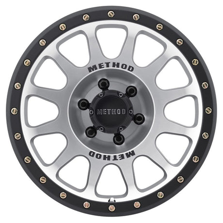 Method MR305 NV 18x9 0mm Offset 6x5.5 108mm CB Machined/Black Street Loc Wheel Method Wheels Wheels - Cast  AXOPROS