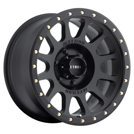 Method MR305 NV 18x9 0mm Offset 6x5.5 108mm CB Matte Black Wheel Method Wheels Wheels - Cast  AXOPROS