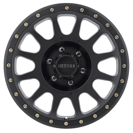 Method MR305 NV 18x9 0mm Offset 6x5.5 108mm CB Matte Black Wheel Method Wheels Wheels - Cast  AXOPROS