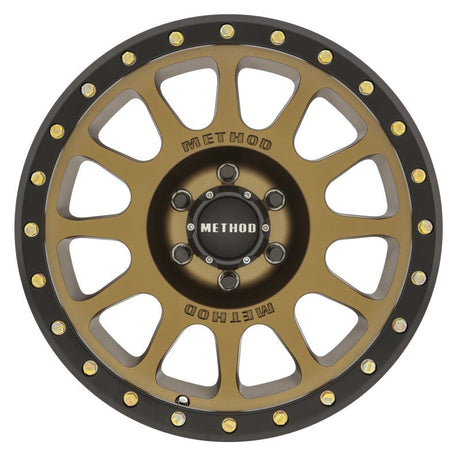 Method MR305 NV 18x9 0mm Offset 6x5.5 108mm CB Method Bronze/Black Street Loc Wheel Method Wheels Wheels - Cast  AXOPROS