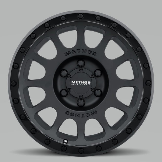 Method MR305 NV 18x9 -12mm Offset 6x5.5 108mm CB Double Black Wheel Method Wheels Wheels - Cast  AXOPROS