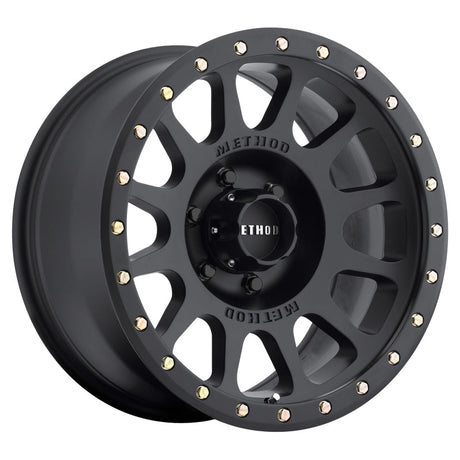 Method MR305 NV 18x9 -12mm Offset 6x5.5 108mm CB Matte Black Wheel Method Wheels Wheels - Cast  AXOPROS