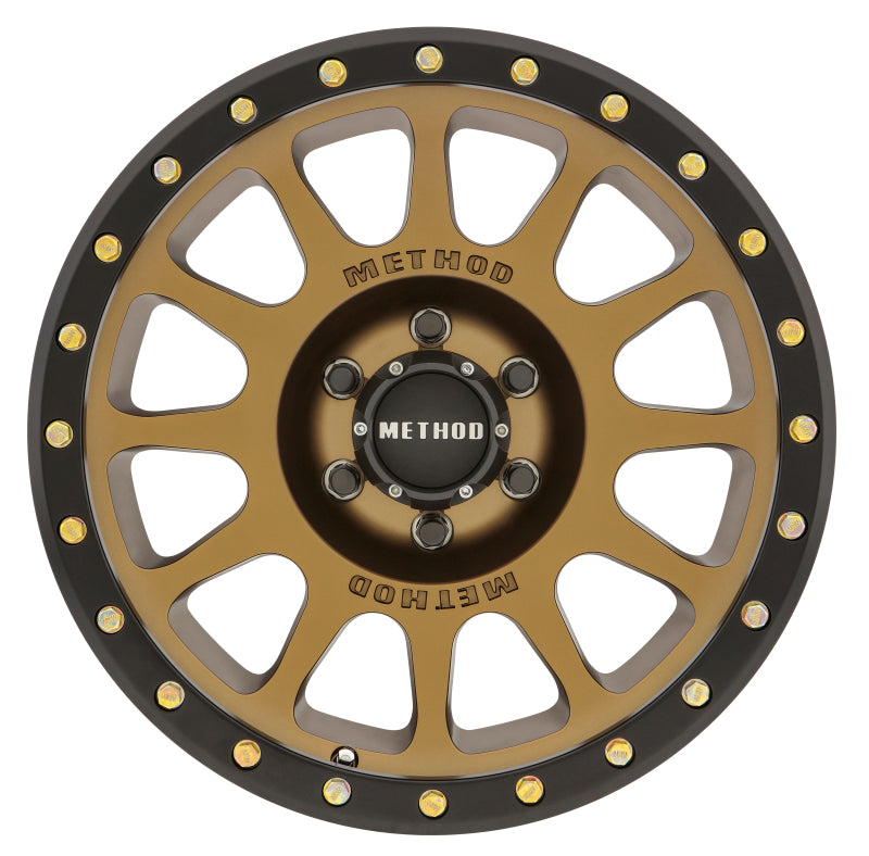 Method MR305 NV 18x9 -12mm Offset 6x5.5 108mm CB Method Bronze/Black Street Loc Wheel Method Wheels Wheels - Cast  AXOPROS