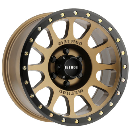 Method MR305 NV 18x9 -12mm Offset 6x5.5 108mm CB Method Bronze/Black Street Loc Wheel Method Wheels Wheels - Cast  AXOPROS