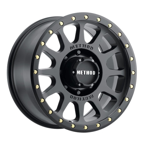 Method MR305 NV 20x9 +18mm Offset 8x170 130.81mm CB Matte Black Wheel Method Wheels Wheels - Cast  AXOPROS