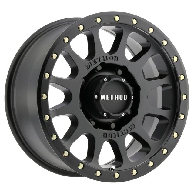 Method MR305 NV HD 17x8.5 0mm Offset 8x170 130.81mm CB Matte Black Wheel Method Wheels Wheels - Cast  AXOPROS