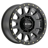 Method MR305 NV HD 18x9 +18mm Offset 8x170 130.81mm CB Matte Black Wheel Method Wheels Wheels - Cast  AXOPROS