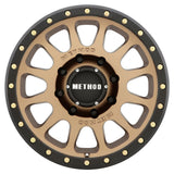Method MR305 NV HD 18x9 +18mm Offset 8x170 130.81mm CB Method Bronze/Black Street Loc Wheel Method Wheels Wheels - Cast  AXOPROS