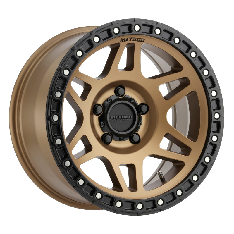Method MR312 17x8.5 0mm Offset 5x150 110.5mm CB Method Bronze/Black Street Loc Wheel Method Wheels Wheels - Cast  AXOPROS