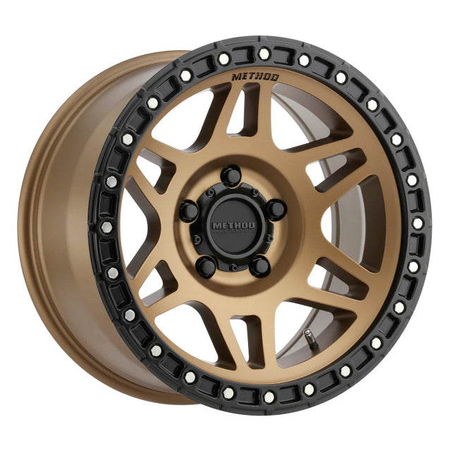 Method MR312 17x8.5 0mm Offset 5x150 110.5mm CB Method Bronze/Black Street Loc Wheel Method Wheels Wheels - Cast  AXOPROS