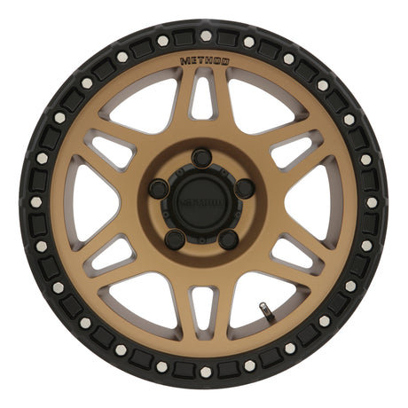 Method MR312 17x9 -12mm Offset 5x5 71.5mm CB Method Bronze/Black Street Loc Wheel Method Wheels Wheels - Cast  AXOPROS