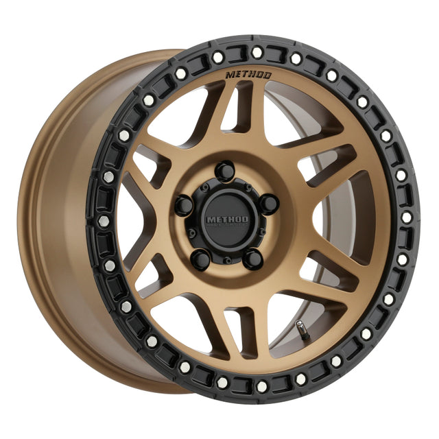 Method MR312 17x9 -12mm Offset 5x5 71.5mm CB Method Bronze/Black Street Loc Wheel Method Wheels Wheels - Cast  AXOPROS