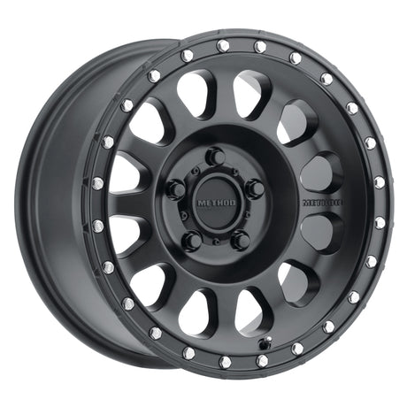 Method MR315 17x8.5 0mm Offset 5x5 71.5mm CB Matte Black Wheel Method Wheels Wheels - Cast  AXOPROS