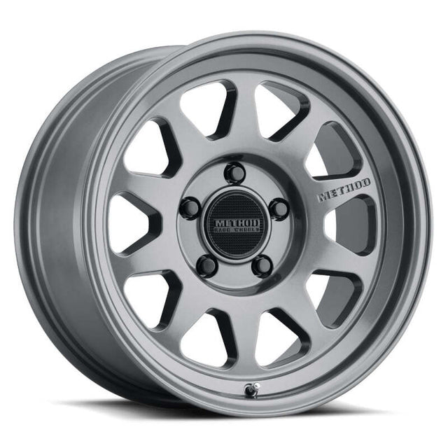 Method MR316 17x8 25mm Offset 6x5.5 106.25mm CB Gloss Titanium Wheel Method Wheels Wheels - Cast  AXOPROS