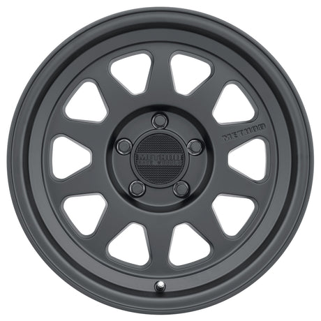 Method MR316 17x8.5 0mm Offset 5x5 71.5mm CB Matte Black Wheel Method Wheels Wheels - Cast  AXOPROS