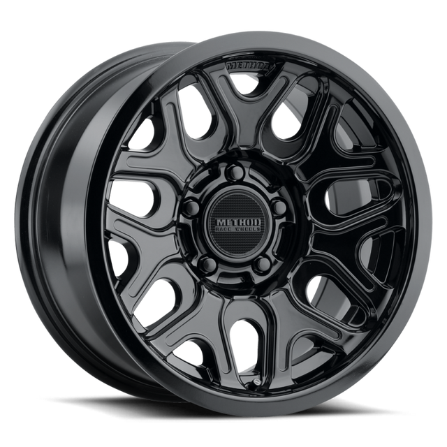 Method MR322 20x10 -18mm Offset 8x180 BP 130.81mm CB Gloss Black Wheel Method Wheels Wheels - Cast  AXOPROS