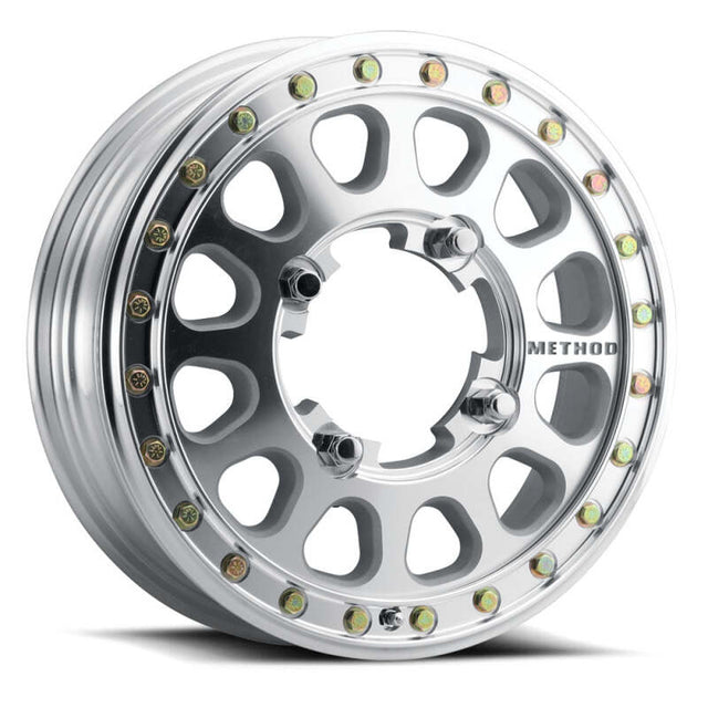 Method MR401-R UTV Beadlock 15x5 / 4.25+0.75/40mm Offset / 5x4.5 / 72mm CB Machined - Raw Wheel Method Wheels Wheels - Cast  AXOPROS