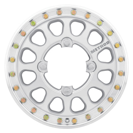 Method MR401-R UTV Beadlock 15x5 / 5+0/43mm Offset / 4x156 / 127mm CB Machined - Raw Wheel Method Wheels Wheels - Cast  AXOPROS