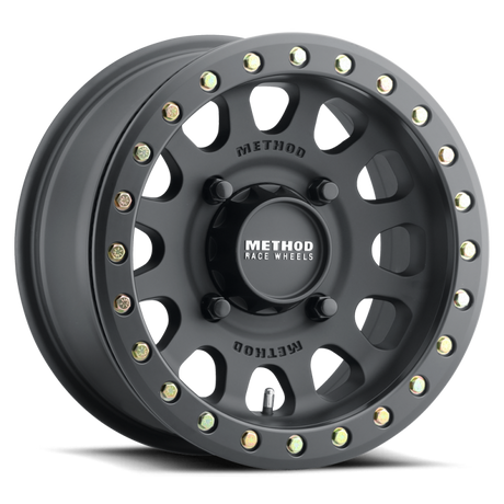 Method MR401 UTV Beadlock 15x6 / 5+1/49mm Offset / 5x4.5 / 72mm CB Matte Black Wheel Method Wheels Wheels - Cast  AXOPROS
