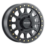 Method MR401 UTV Beadlock 15x6 / 5+1/53mm Offset / 4x156 / 132mm CB Matte Black Wheel Method Wheels Wheels - Cast  AXOPROS