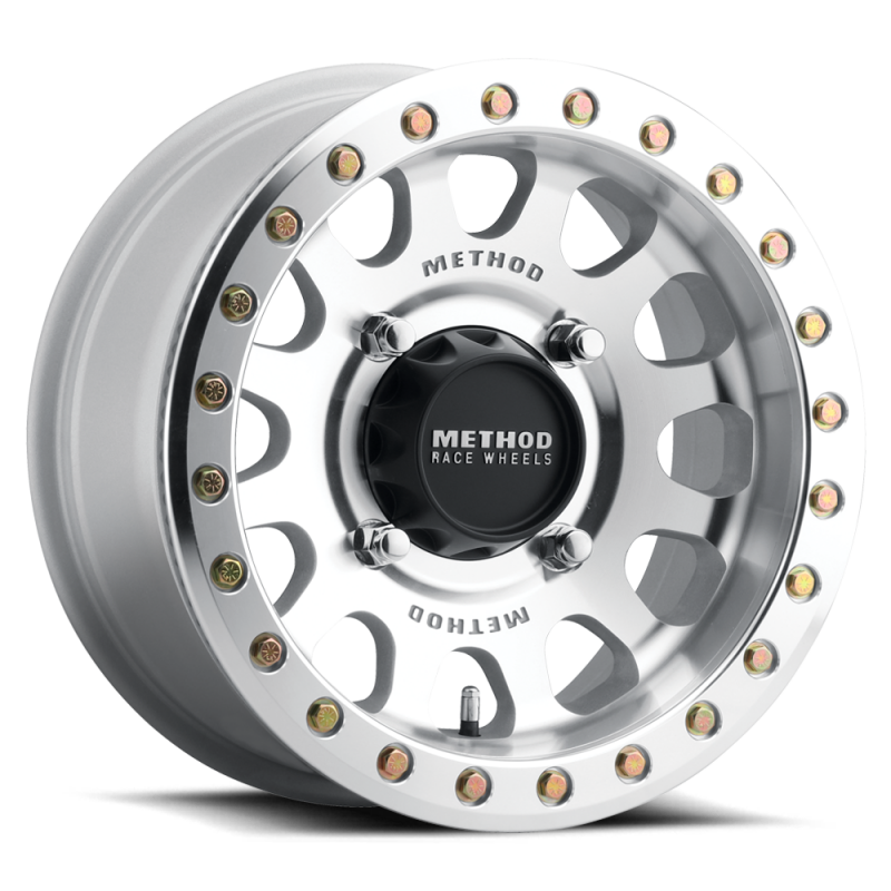 Method MR401 UTV Beadlock 15x7 +38mm Offset 6 x 139.7 BP 81.80mm CB Raw Machined Wheel w/ BH-H24100 Method Wheels Wheels - Cast  AXOPROS