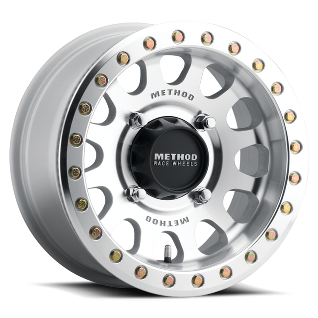 Method MR401 UTV Beadlock 15x7 +38mm Offset 6 x 139.7 BP 81.80mm CB Raw Machined Wheel w/ BH-H24100 Method Wheels Wheels - Cast  AXOPROS
