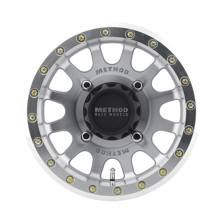 Method MR401 UTV Beadlock 15x7 / 4+3/13mm Offset / 4x156 / 132mm CB Machined - Raw Wheel Method Wheels Wheels - Cast  AXOPROS