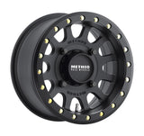 Method MR401 UTV Beadlock 15x7 / 4+3/13mm Offset / 4x156 / 132mm CB Matte Black Wheel Method Wheels Wheels - Cast  AXOPROS