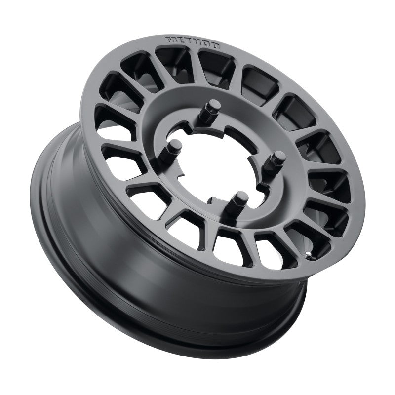 Method MR407 Bead Grip 15x6 / 5+1/51mm Offset / 5x4.5 / 77mm CB Matte Black Wheel Method Wheels Wheels - Cast  AXOPROS