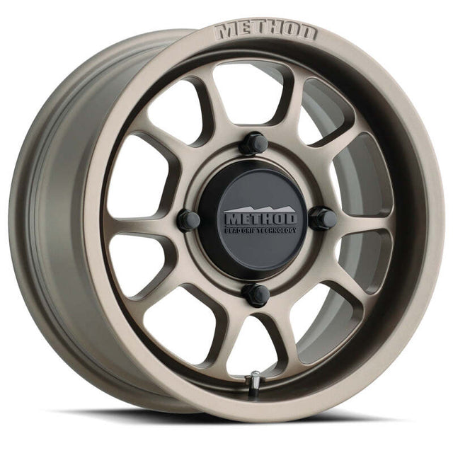 Method MR409 Bead Grip 15x7 / 5+2/38mm Offset / 5x4.5 / 72 CB Steel Grey Wheel Method Wheels Wheels - Cast  AXOPROS
