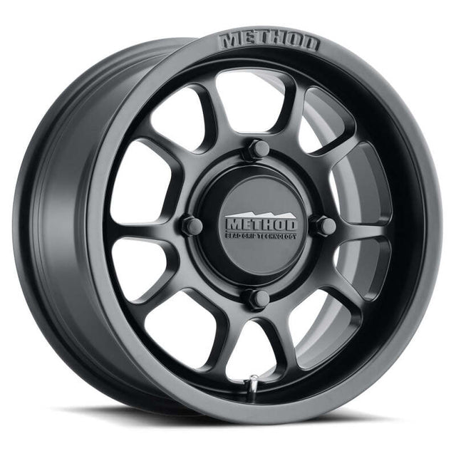 Method MR409 Bead Grip 15x7.0 +38mm Offset 6x139.7 BP 78.30mm CB Matte Black Wheel Method Wheels Wheels - Cast  AXOPROS