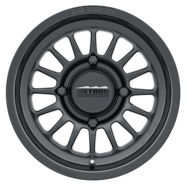 Method MR411 Bead Grip 14x7 / 4+3/13mm Offset / 4x156 / 132mm CB Matte Black Wheel Method Wheels Wheels - Cast  AXOPROS