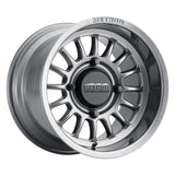 Method MR411 Bead Grip 15x7 / 5+2/38mm Offset / 4x156 / 132mm CB Gloss Titanium Wheel Method Wheels Wheels - Cast  AXOPROS