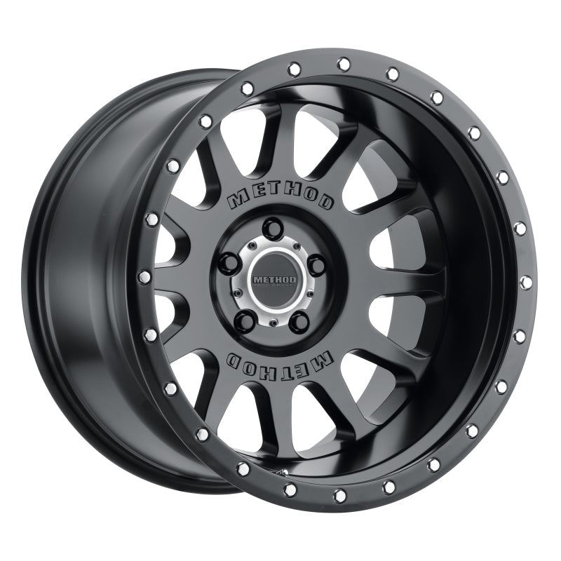Method MR605 NV 20x10 -24mm Offset 5x5 71.5mm CB Matte Black Wheel Method Wheels Wheels - Cast  AXOPROS